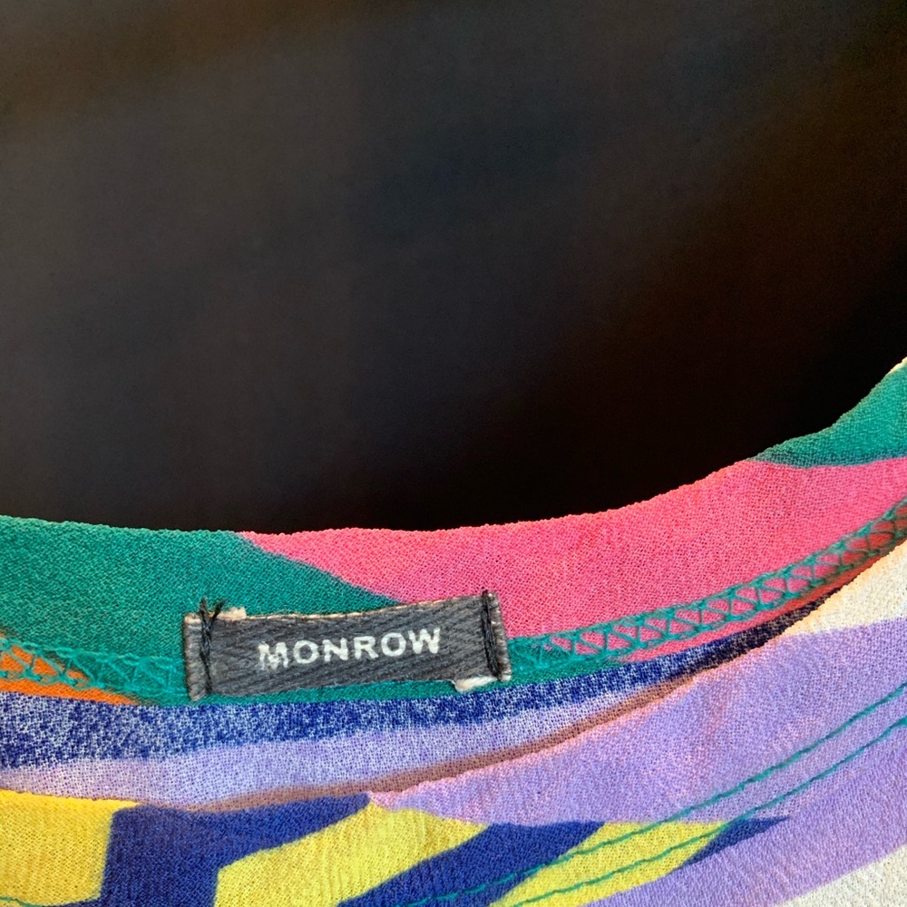 Monrow Multicolored Tank - Picture 3 of 4
